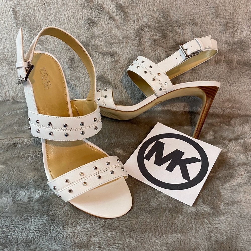 Michael Kor’s Leather Sandals - Picture 2 of 9
